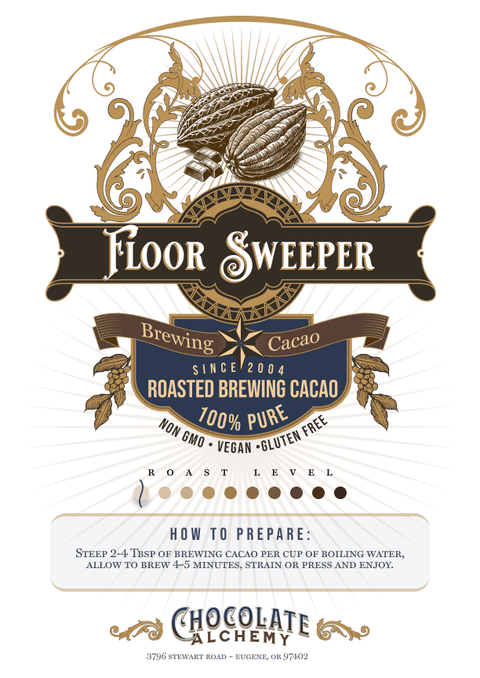 Floor Sweeper Brewing Cacao | Chocolate Alchemy
