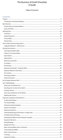 The Business of Small Chocolate