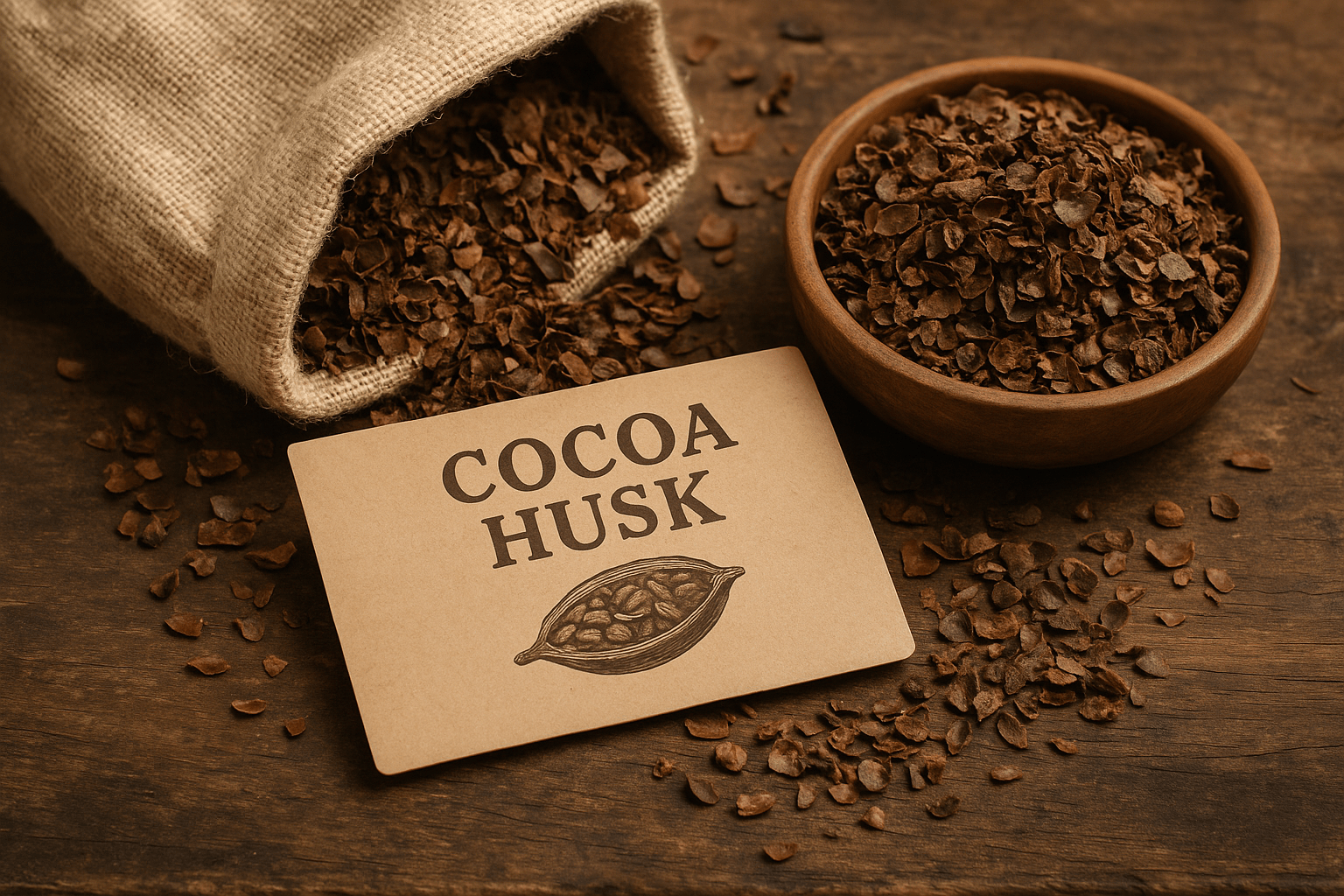 Cacao Bean Husk