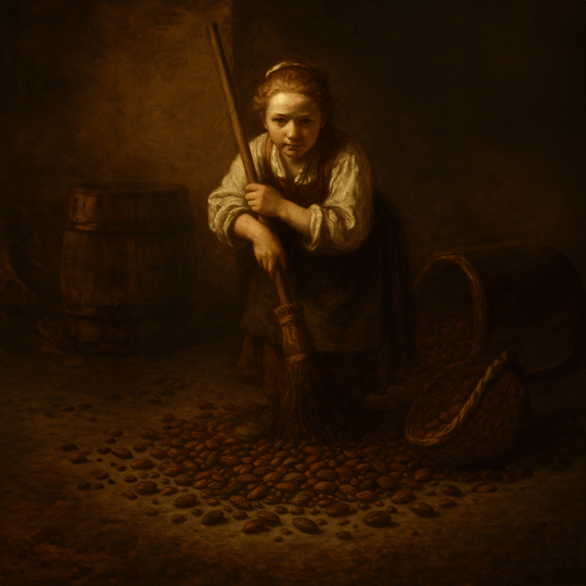 Floor sweeper - Chocolate Blend