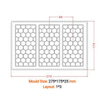 Geometric Hexagon Design Bar