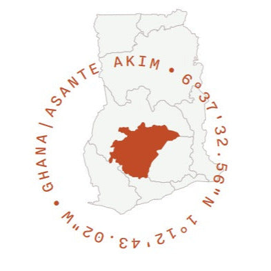 Ghana Kome Three Mountains Women's Coop Brewing Cacao